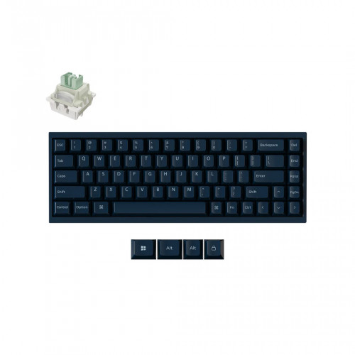 Клавіатура Keychron Q16 HE 8K Magnetic Switch Blue